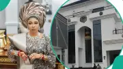 Lizzy Anjorin Unveils New Mansion with Husband, Addresses Critics