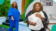 Mo Bimpe Returns to Movie Set Weeks After Welcoming Triplets, Shows Energetic Dance Moves in Video