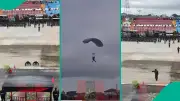 NADCEL 2026: Nigerian Army Skydiving Video Sparks Debate on Security