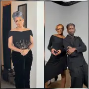 Nana Otedola surprised by Temi Otedola and Mr Eazy's baby news