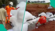 Nigeria Probes Mysterious White Foam on Kaduna-Abuja Expressway