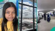 Nigerian Lady Who Worked as Support Worker in UK Returns Home Permanently