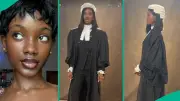 Nigerian Law Graduate Encourages Struggling Students, Says It Will Be Worth It
