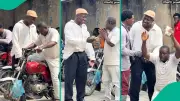 Nigerian Prankster Rewards Okada Rider with N160,000 After N200 Fare Test