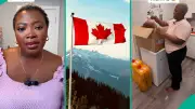 Nigerian Woman in Canada Ships 190kg Food by Sea, Waits 4 Months, Vows Never Again