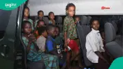 Rescued Oyo Schoolchildren Leave Army Facility, Reunite with Families