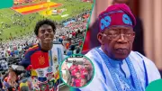 Tinubu's Son, Grandchildren Meet IShowSpeed at 2026 World Cup Final