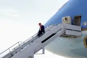 Trump avoids new Air Force One over assassination fears, uses old jet
