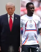 Trump Thanks FIFA for Rescinding Balogun Red Card Before Belgium Clash