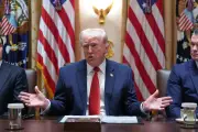 Trump Vows Iran Strikes Continue Until He Says 'Enough'