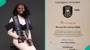UNILORIN First-Class Graduate Secures Italy Master's Scholarship, Seeks Support