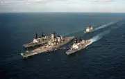 US launches fresh strikes on Iran after attack on ship in Strait of Hormuz