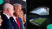 US Viral Video Captures Trump Flying Over World Cup Final Stadium