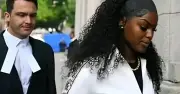 VIDEO: Women chant 'Identity thief, go home' at Chidimma outside SA court