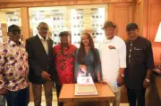 Wike hosts daughter's graduation dinner party after UK law degree