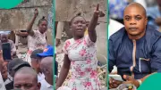 Woman Curses Killers at Funeral of Slain NURTW Leader Toba Ijaya, Video Goes Viral