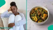 Woman Discovers Husband's Secret After Noticing Okra Soup Stains on Singlet