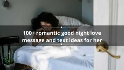 100+ Romantic Good Night Love Messages and Text Ideas for Her