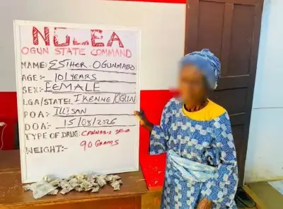 101-Year-Old Woman Arrested for Selling Cannabis in Ogun Released on Age Grounds