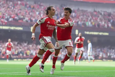 Arsenal Thrash Man City 3-0 to Win Community Shield