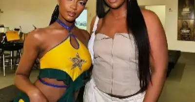 Ayra Starr's Mum, Sister Take 'Starr Girl' Campaign to Lagos Streets