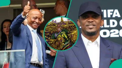 CAF President Patrice Motsepe Congratulates Samuel Eto'o After Cameroon's WAFCON 2026 Triumph
