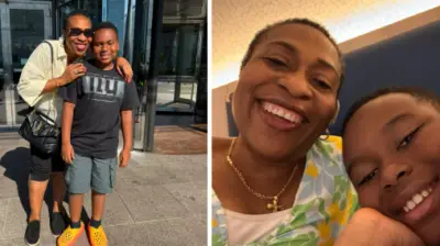 Churchill Hails Tonto Dikeh as Son Reunites with Grandma in Paris