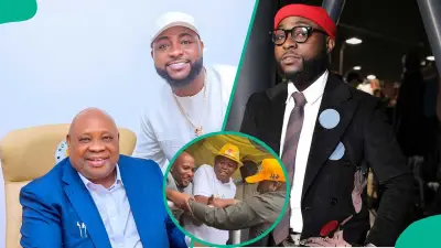 Davido Dances to 'Feel It' at Uncle Adeleke's Campaign Rally, Fans React