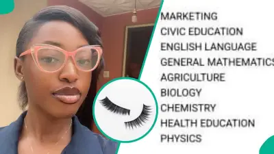 Eyelash Technician's WAEC Result With A1 in Civic Education Stuns Many
