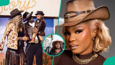 Female Guest's Outfit at Iyabo Ojo's Grandson's Birthday Sparks Outrage