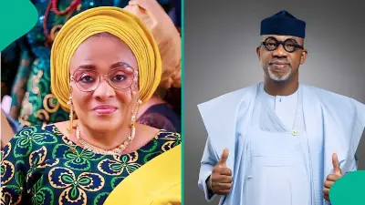 Florence Ajimobi Snubs Governor Dapo Abiodun at Funeral, Video Goes Viral