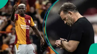 Galatasaray Coach Buruk Reacts After Osimhen's Brace in 2-2 Draw vs Corum FK