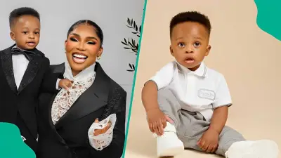 Iyabo Ojo's Grandson's Times Square Billboard Sparks Mixed Reactions