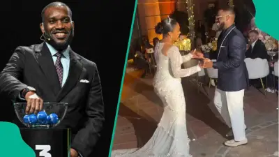 Jay-Jay Okocha Melts Hearts in Father-Daughter Dance at Daughter’s Wedding in Spain