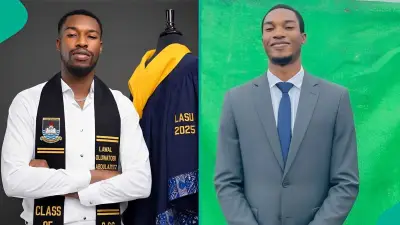 LASU Student Who Couldn't Afford WAEC Fees Graduates with First Class