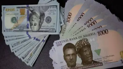 Naira firms at N1,350/$ official, parallel market stable