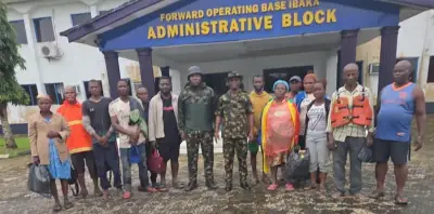 Navy rescues 22 sea robbery victims in Akwa Ibom waterway