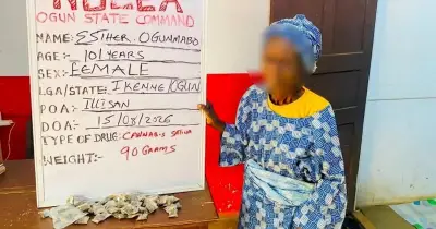 NDLEA arrests 101-year-old grandmother with cocaine in fufu