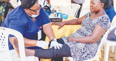 Nearly 400 Lagos residents get free health screening, treatment and LASHMA enrolment