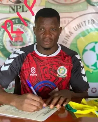 Nigerian footballer dies after medical emergency during friendly