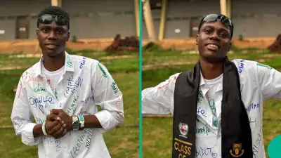 Nigerian Man Celebrates Graduation with Emotional Post That Goes Viral