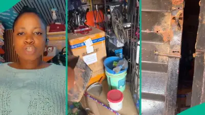 Nigerian Shop Owner Uses 'Jamb Key' to Foil Thieves' Break-In Attempt
