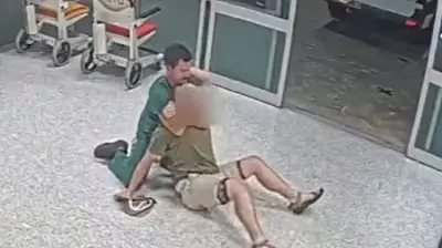 Nurse Uses Jiu-Jitsu to Subdue Violent Patient in Hospital