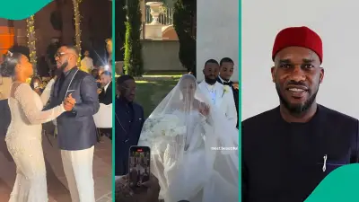Okocha's Heartfelt Dance with Daughter at Wedding in Spain Trends