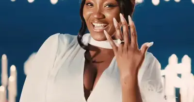 Omotola Jalade's Daughter Meraiah Unveils Mystery Fiancé After Proposal