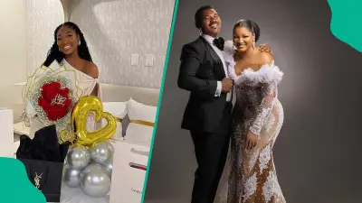 Omotola's Daughter Meraiah Announces Engagement With Mysterious Fiancé