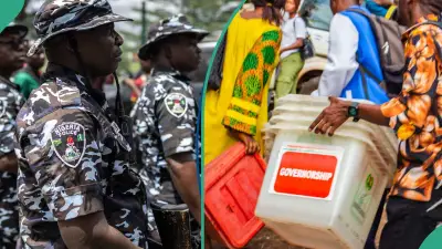 Osun Election: Suspected Policemen Seize Voting Materials in Modakeke