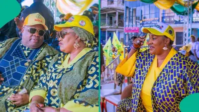 Osun Governor's Wife Celebrates Adeleke's Re-Election Victory
