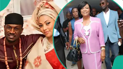 Peter Okoye in Tears as He Recounts Mum's Treatment of Lola, Newborn