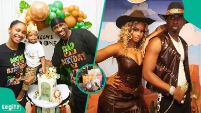 Priscilla Ojo Shows Off Son Rakeem's Lavish First Birthday Gifts
